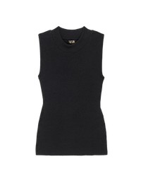 NATION LTD Tank Joan Tank, Jet Black Soho-Boutique
