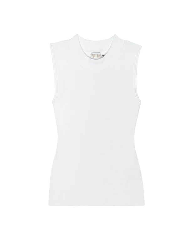 NATION LTD Tank Joan Tank, White Soho-Boutique