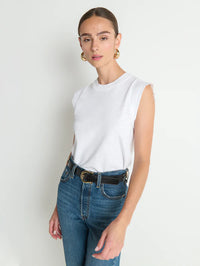 NATION LTD Tank Patti Tank, Optic White Soho-Boutique