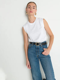 NATION LTD Tank Patti Tank, Optic White Soho-Boutique