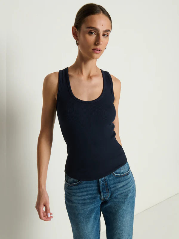 NATION LTD Tank Stella Tank, Jet Black Soho-Boutique