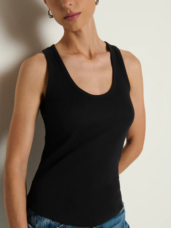 NATION LTD Tank Stella Tank, Jet Black Soho-Boutique
