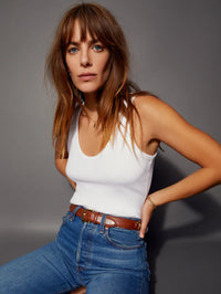 NATION LTD Tank Stella Tank, White Soho-Boutique