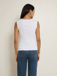 NATION LTD tank Zella Tank, White Soho-Boutique