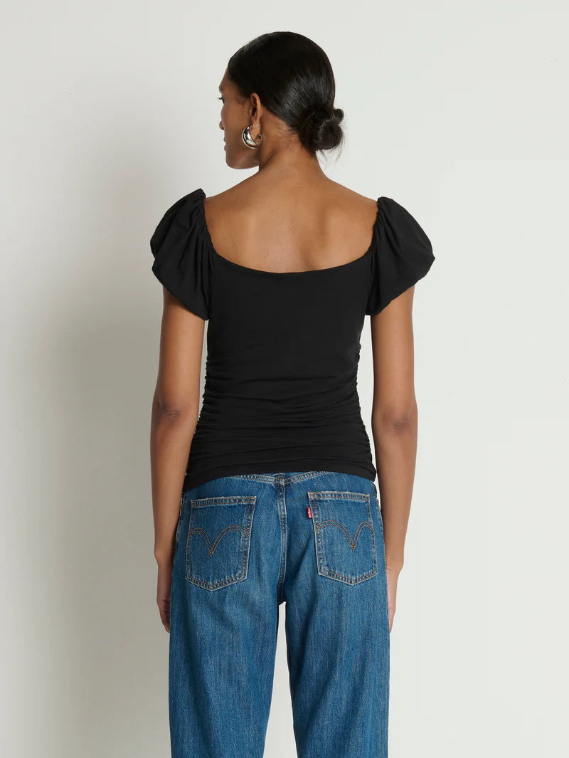 NATION LTD Top Angelica Top, Jet Black Soho-Boutique
