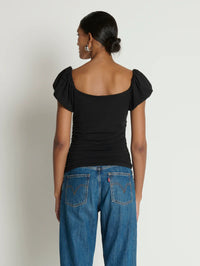 NATION LTD Top Angelica Top, Jet Black Soho-Boutique