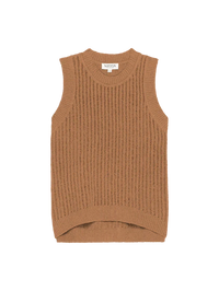 NATION LTD Top Elliana Knit Tank, Praline Soho-Boutique