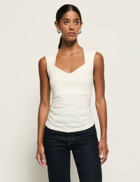 NATION LTD Top Haven Tee, Porcelain Soho-Boutique