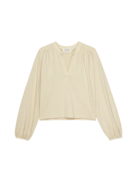 NATION LTD Top Maya V-Neck Top, Parchment Soho-Boutique