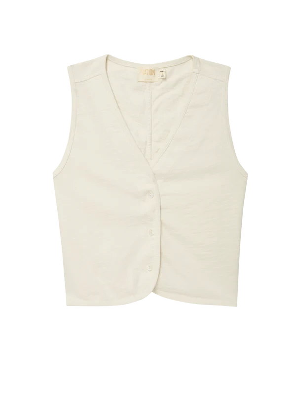 NATION LTD Vienna Vest, Porcelain Soho-Boutique