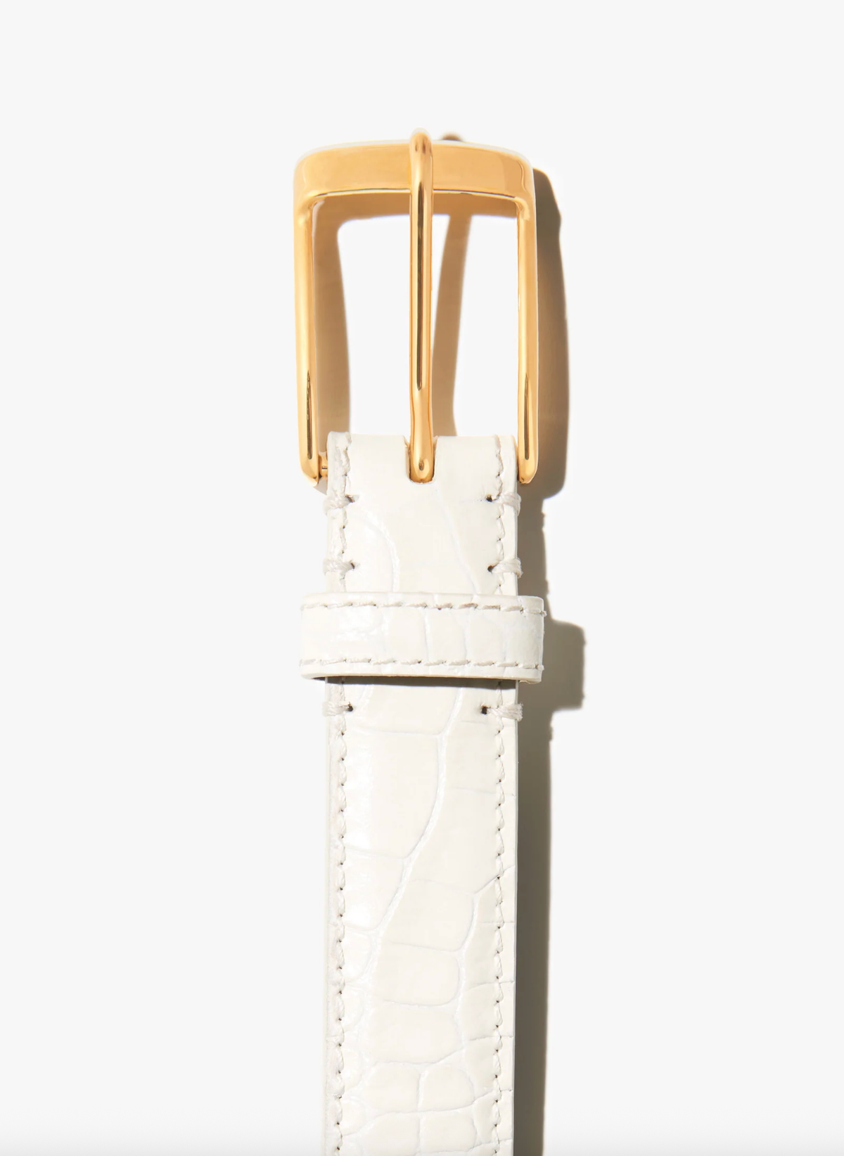 NILI LOTAN Belt Dana Belt, Ivory Gold Soho-Boutique