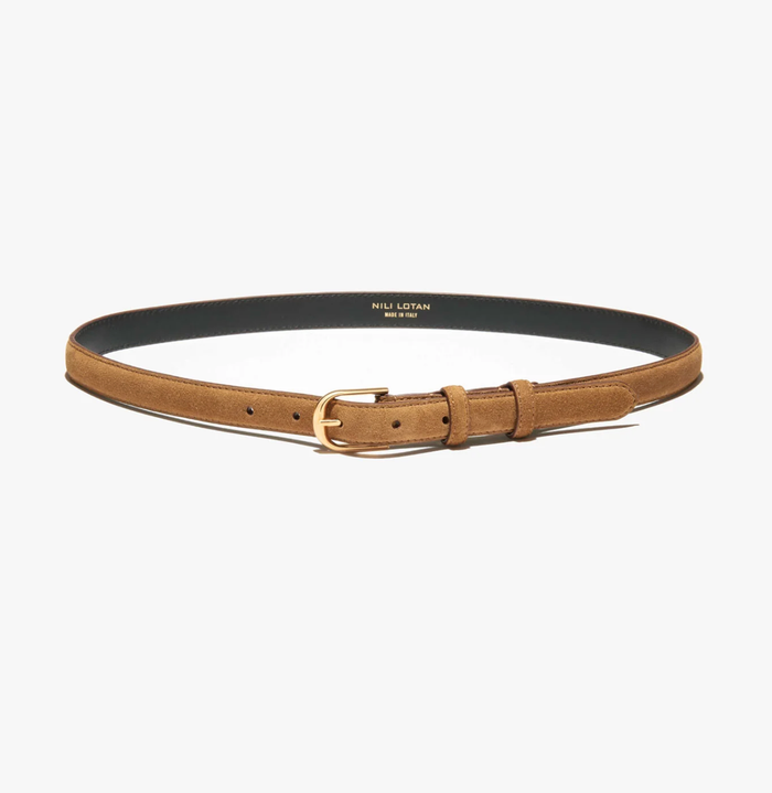 NILI LOTAN Belt Jane Belt, Martora W/ Gold Buckle Soho-Boutique