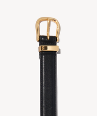 NILI LOTAN Belt Louise Belt, Black Brass Soho-Boutique