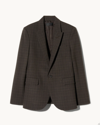 NILI LOTAN Blazer Diane Blazer, Cigar Plaid Soho-Boutique