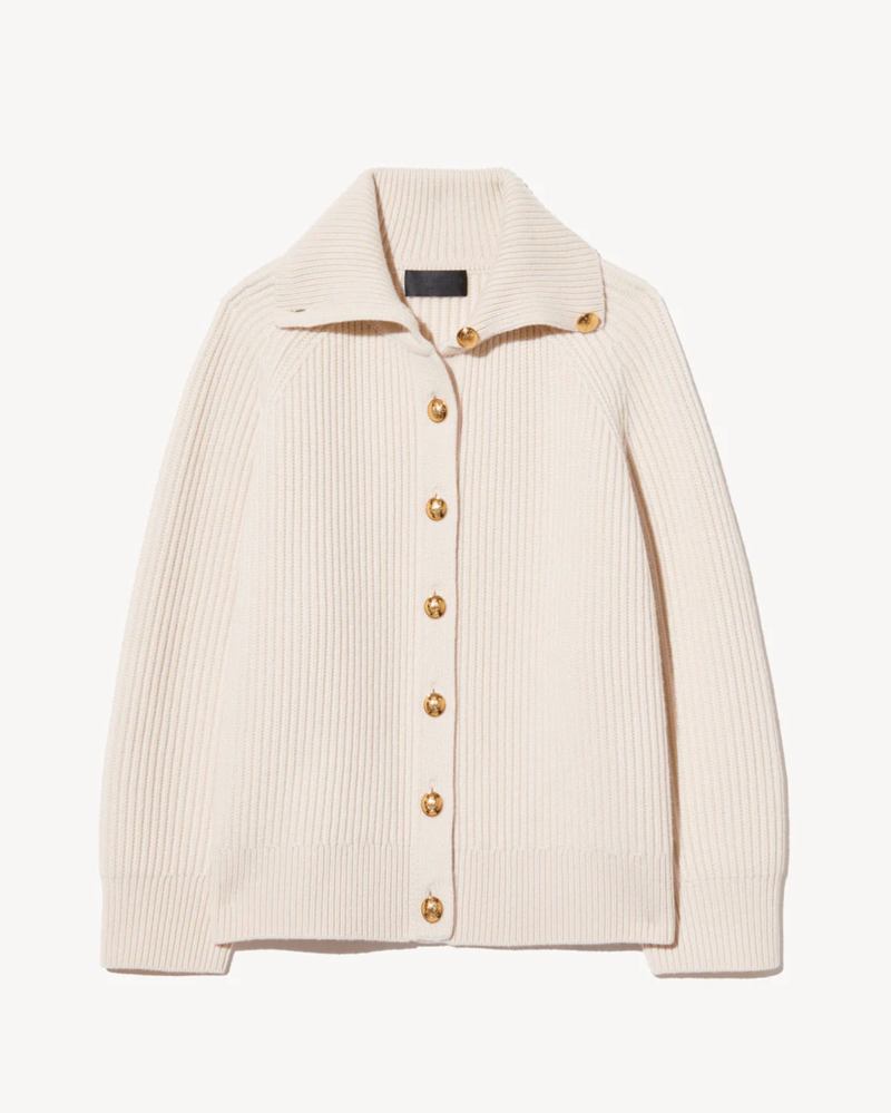 NILI LOTAN Cardigan Deryl Cardigan, Ivory Soho-Boutique