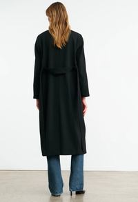 NILI LOTAN Coat Bobby Coat, Black Soho-Boutique