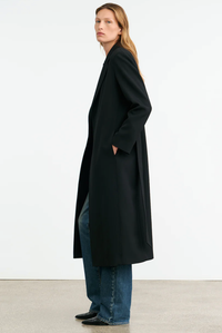 NILI LOTAN Coat Bobby Coat, Black Soho-Boutique