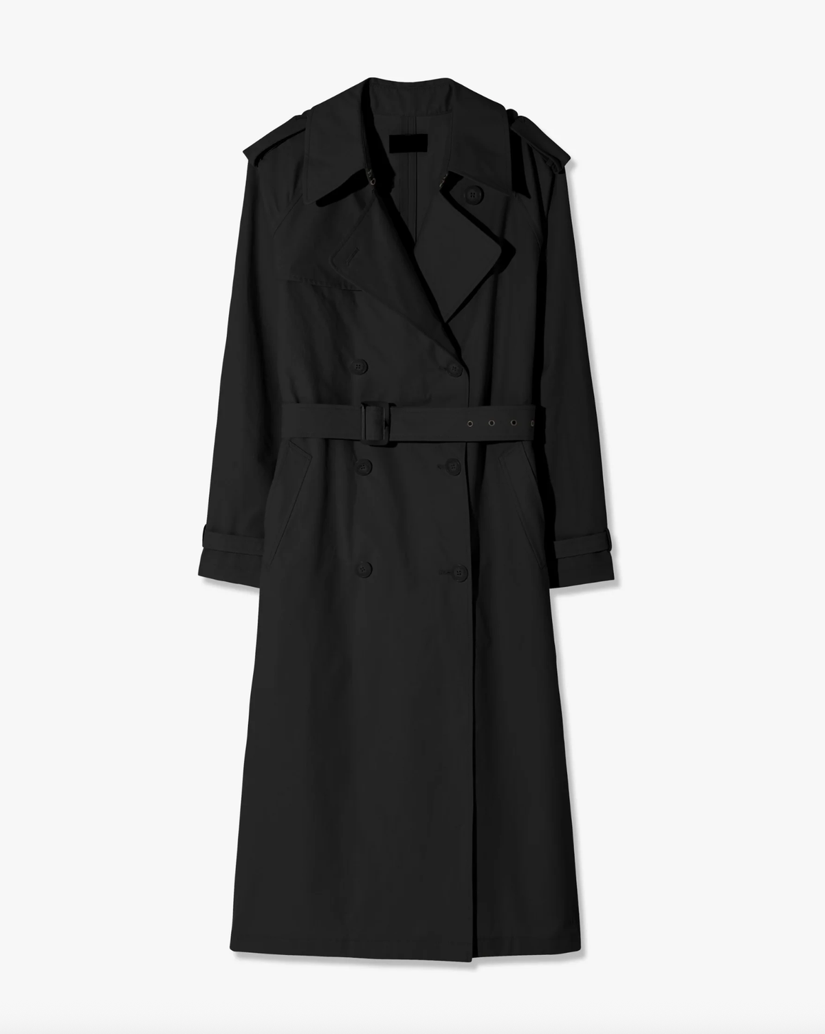 NILI LOTAN Coats & Jackets Tanner Trench Coat, Black Soho-Boutique