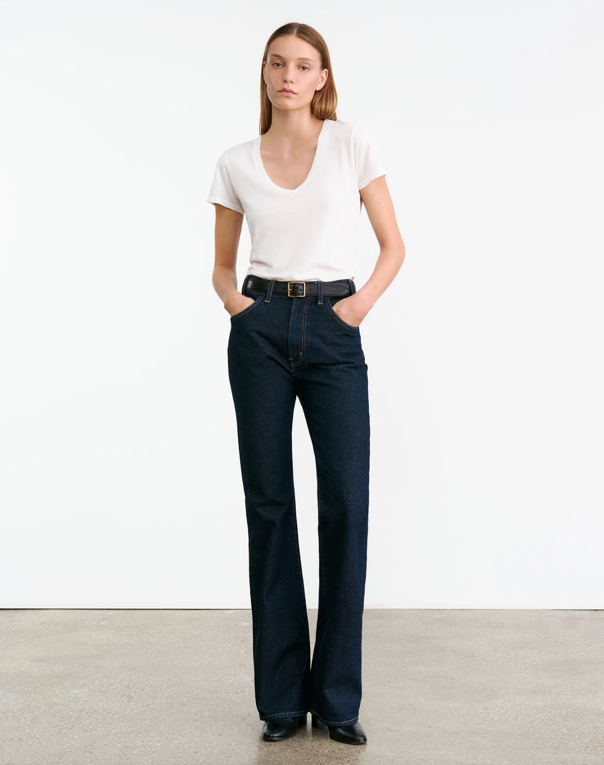 NILI LOTAN Denim Joan Jean, Indigo Rinse Soho-Boutique