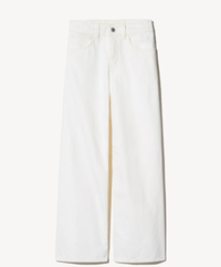NILI LOTAN Denim Marlene Jean, Cream Soho-Boutique
