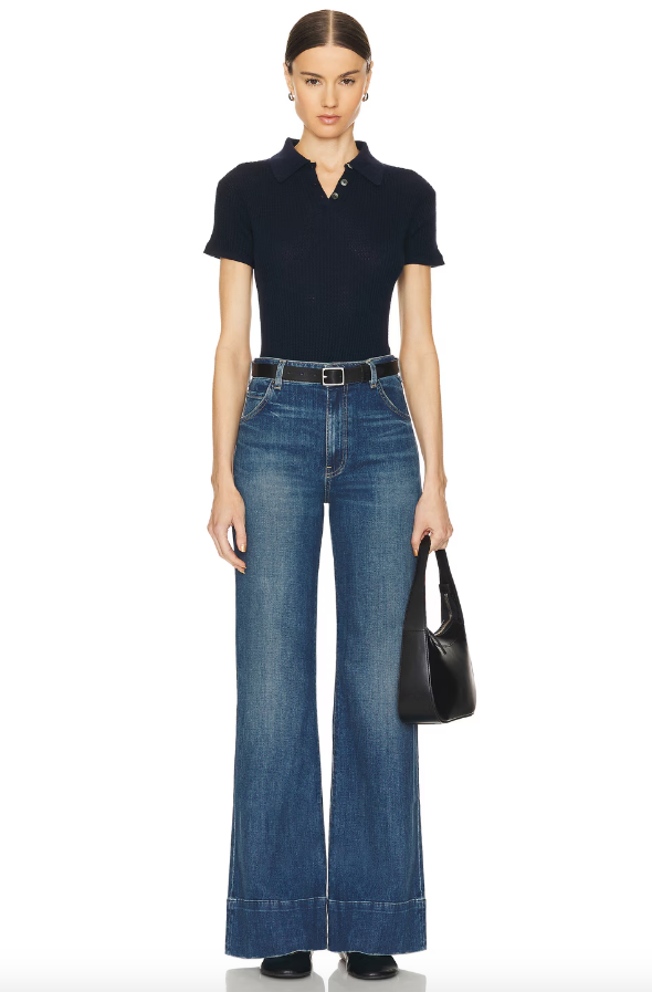 NILI LOTAN Denim Nadege Jean, Classic Wash Soho-Boutique