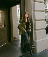 NILI LOTAN Denim Shon Jean, Stone Black Wash Soho-Boutique