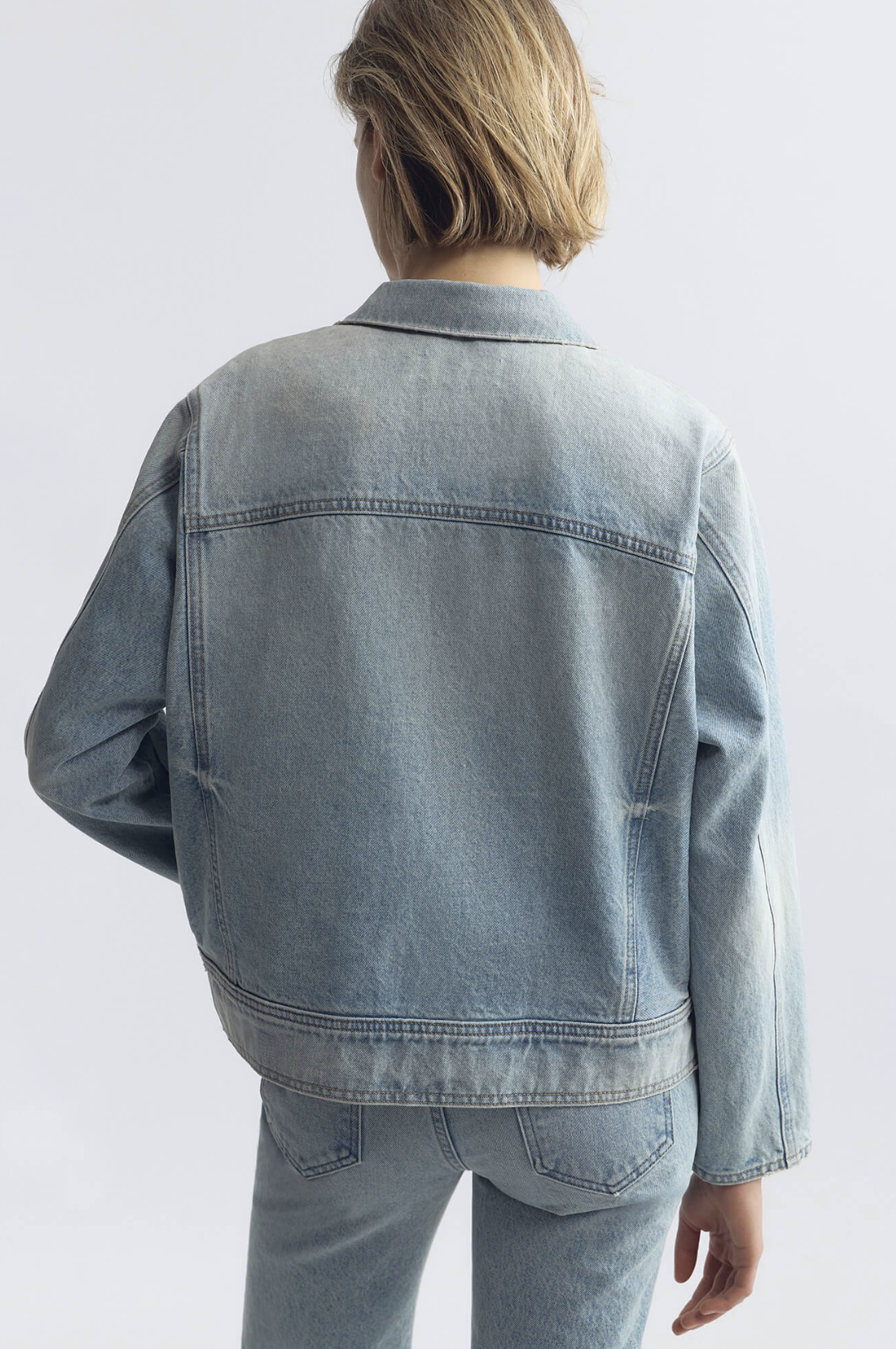 NILI LOTAN Jacket Marilou Denim Jacket, Alice Wash Soho-Boutique