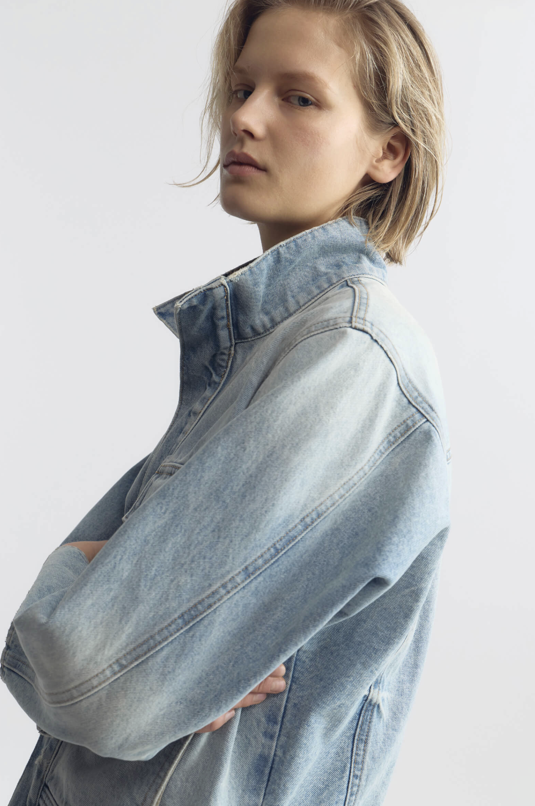 NILI LOTAN Jacket Marilou Denim Jacket, Alice Wash Soho-Boutique