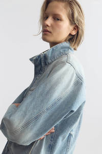 NILI LOTAN Jacket Marilou Denim Jacket, Alice Wash Soho-Boutique
