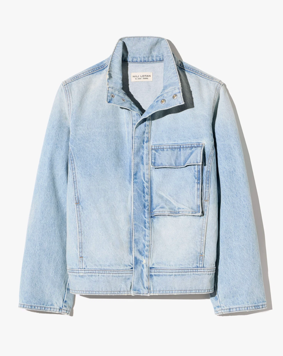 NILI LOTAN Jacket Marilou Denim Jacket, Alice Wash Soho-Boutique
