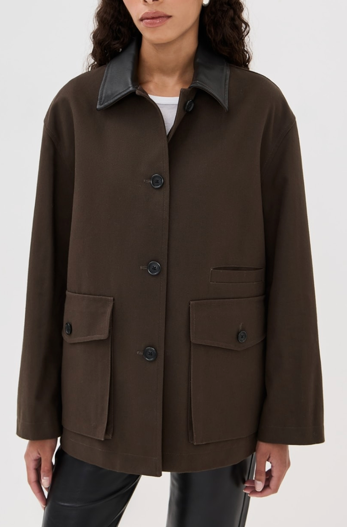 NILI LOTAN Jacket Temperance Parka, Brown Soho-Boutique