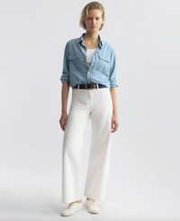NILI LOTAN Jeans Megan Jean, Cream Soho-Boutique