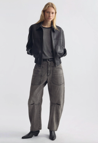 NILI LOTAN Jeans Shon Jean, Ash Grey Wash Soho-Boutique