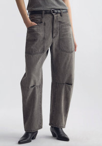 NILI LOTAN Jeans Shon Jean, Ash Grey Wash Soho-Boutique