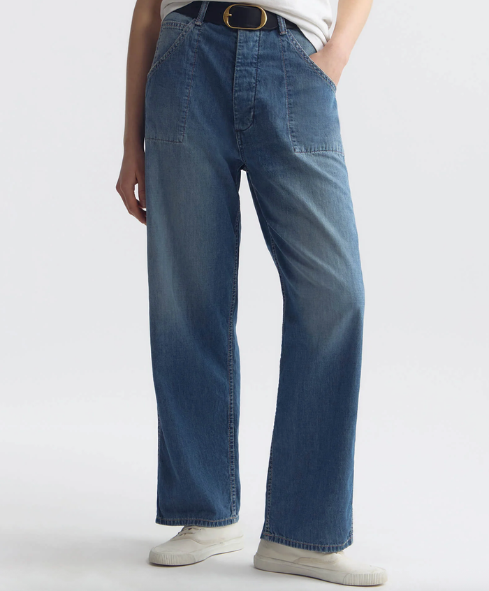 NILI LOTAN Jeans Whitney Denim Pant, Delancey Wash Soho-Boutique