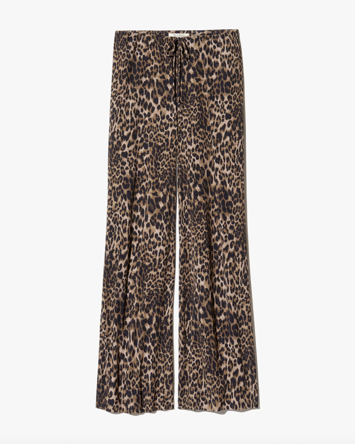 NILI LOTAN Pant Adriel Pant, Vintage Leopard Print Soho-Boutique