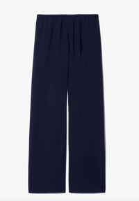 NILI LOTAN Pant Marlow Wide Leg Pant, Midnight Soho-Boutique
