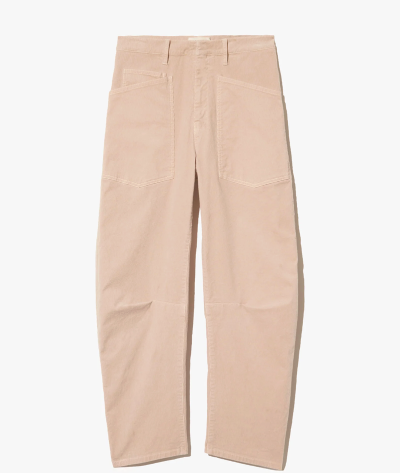 NILI LOTAN Pant Shon Corduroy Pant, Light Blush Soho-Boutique