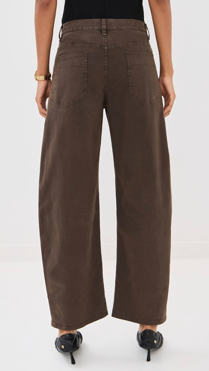 NILI LOTAN Pant Tribeca Pant, Chocolate Brown Soho-Boutique