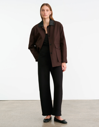 NILI LOTAN Pant Tribeca Sweatpant, Black Soho-Boutique