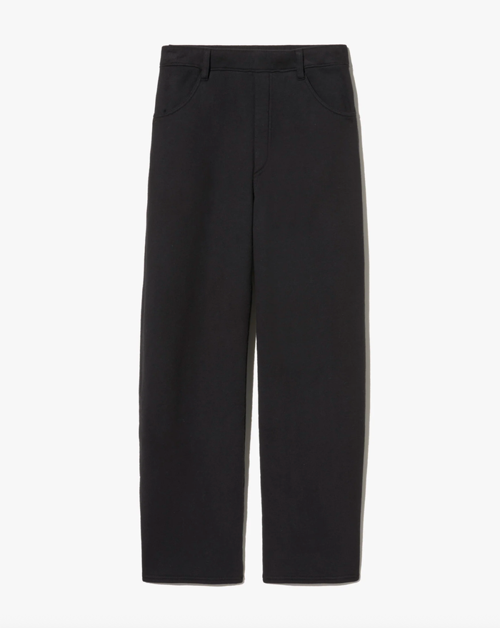 NILI LOTAN Pant Tribeca Sweatpant, Black Soho-Boutique