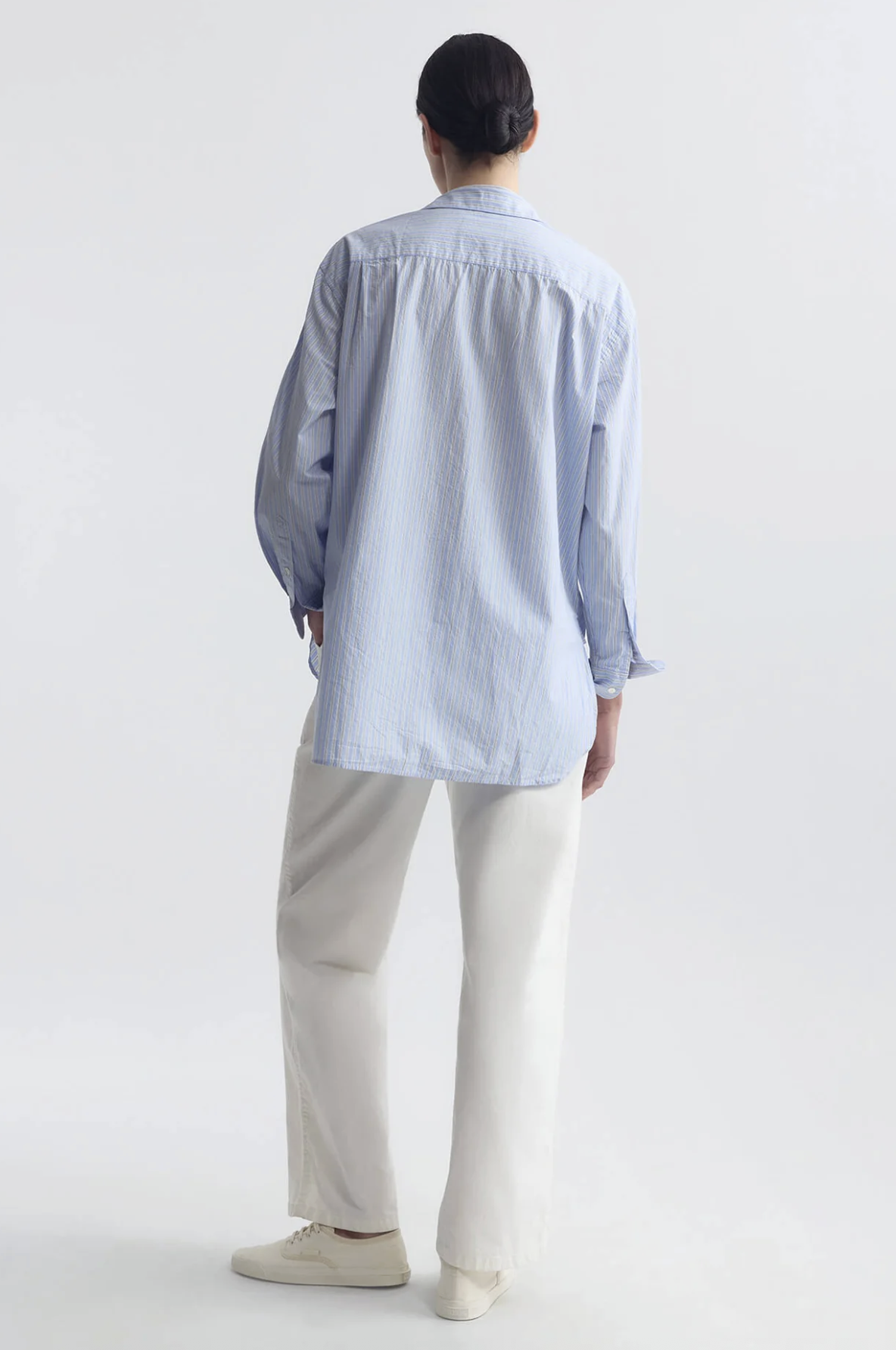 NILI LOTAN Shirt Yorke Shirt, Ciel Stripes Soho-Boutique
