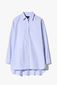 NILI LOTAN Shirt Yorke Shirt, Ciel Stripes Soho-Boutique