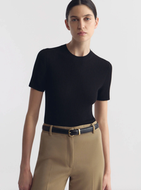 NILI LOTAN Sweater Dorset Sweater, Black Soho-Boutique