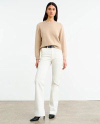 NILI LOTAN sweater Nora Sweater, Taupe Soho-Boutique