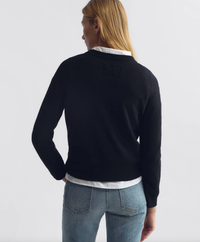 NILI LOTAN Sweater Venus Sweater, Black Soho-Boutique