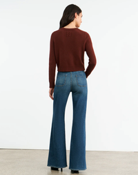 NILI LOTAN Sweater Venus Sweater, Dark Rust Soho-Boutique