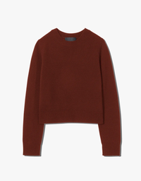 NILI LOTAN Sweater Venus Sweater, Dark Rust Soho-Boutique
