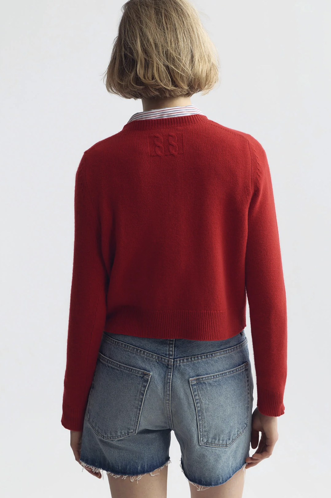 NILI LOTAN Sweater Venus Sweater, True Red Soho-Boutique