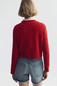 NILI LOTAN Sweater Venus Sweater, True Red Soho-Boutique